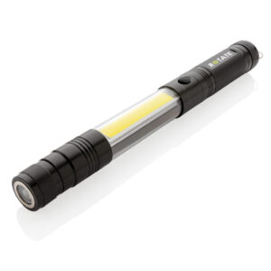 Gran luz telescópica con COB 19 Gran luz telescópica con COBnegro