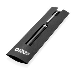 Bolígrafos para empresas Swiss Peak Luzernnegro