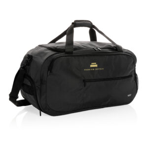 Bolsa de viaje deportiva Swiss Peak AWARE ™ RPETnegro