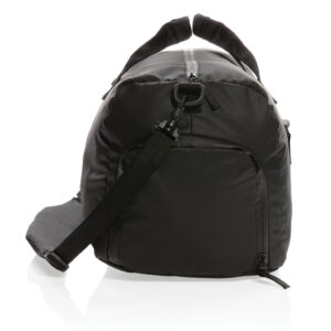 Bolsa Fashion de fin de semana negra sin PVCnegro