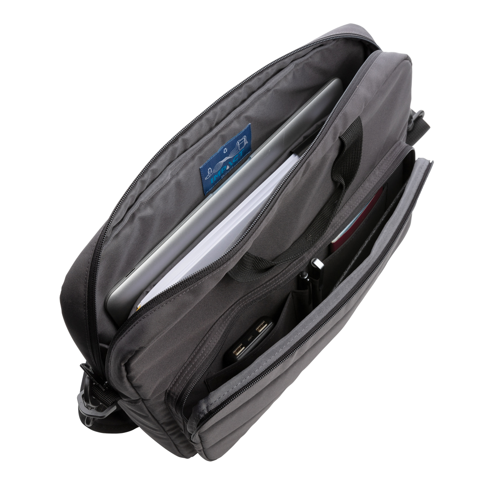 Maletín Impact AWARE ™ RPET 15,6" 7 6"negro