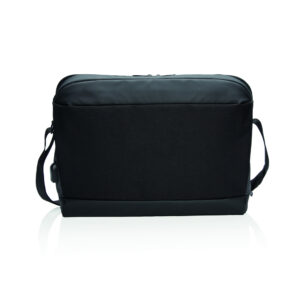 Maletín Madrid para portátil 15.6" USB y RFID sin PVCnegro