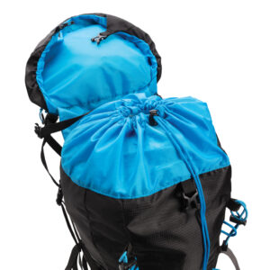 Mochila grande Explorer de senderismo 40L sin PVCnegro