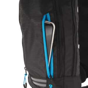 Mochila pequeña Explorer de senderismo 7L sin PVCnegro