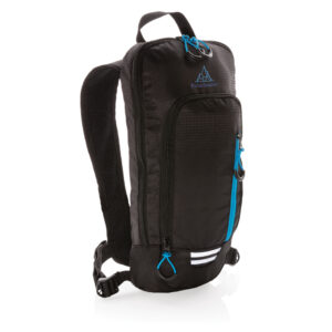 Mochila pequeña Explorer de senderismo 7L sin PVCnegro