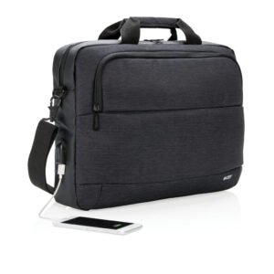 Maletín moderno para portátil 15" Swiss Peaknegro