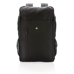 Mochila práctica para portátil 15" Swiss Peak RFIDnegro