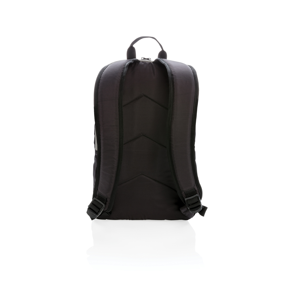 Mochila con panel solar sin PVC 3 gris
