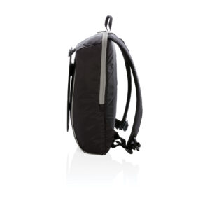 Mochila con panel solar sin PVC 18 gris