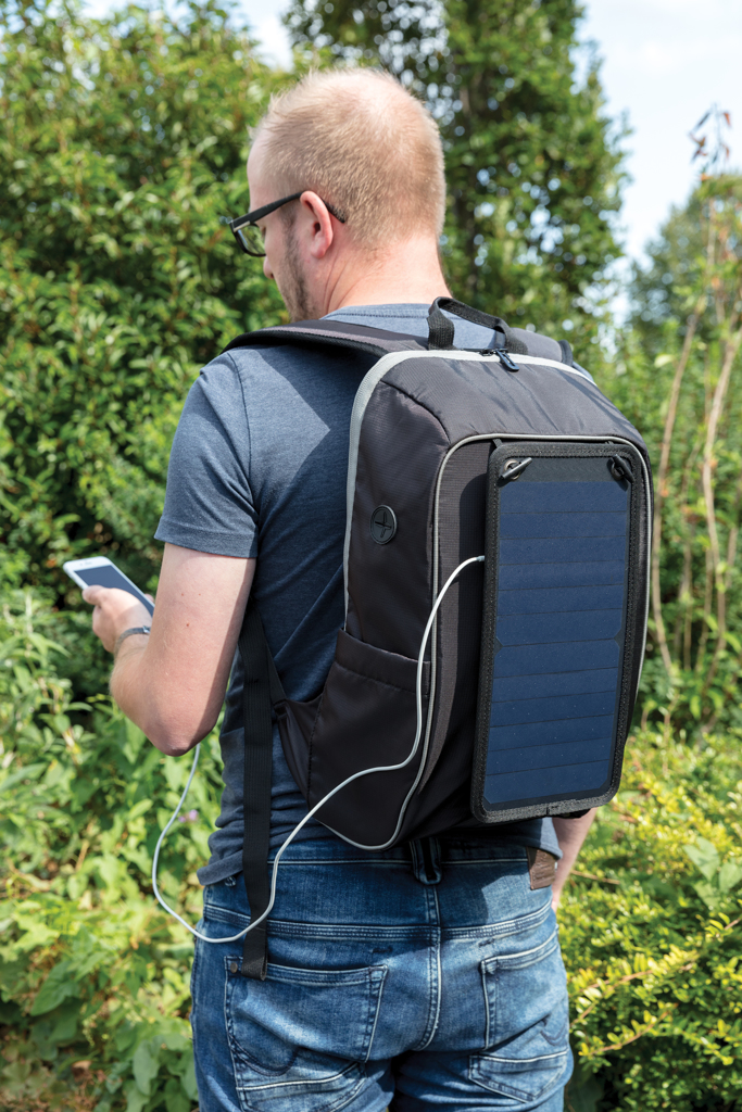 Mochila con panel solar sin PVC 9 Mochila con panel solar sin PVC - Imagen 9