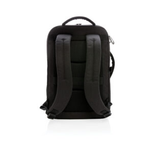 Mochila de viaje Swiss Peak XXL con protección RFID y USBnegro