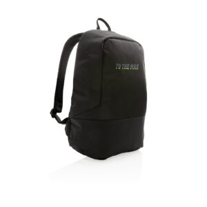 Mochila standard antirobo RFID sin PVCnegro