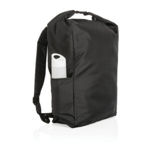 Mochila RPET básica enrollable Impact AWARE ™negro