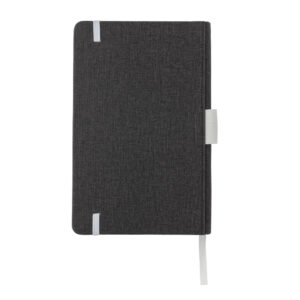 Libreta A5 Deluxe con soporte bolígrafoblanco