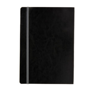 Libreta flexible A5 Deluxe con bordes a colorgris