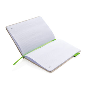 Libreta A5 yute Ecoverde