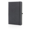 Libreta A5 de cuero reciclado de tapa dura