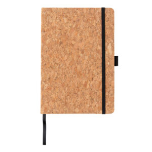 Libreta A5 tapa dura corchomarron