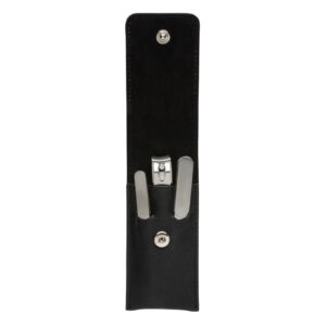 Set de manicura Swiss Peak de 3 piezasnegro
