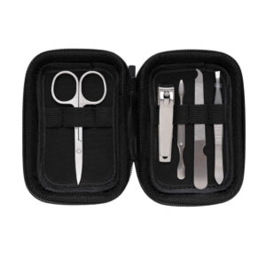 Set de manicura de 5 piezas en estuchenegro