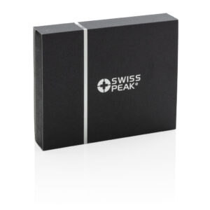 Cartera RFID Swiss Peak anti escánernegro