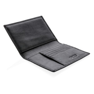 Cartera para pasaporte RFID Swiss Peak anti escánernegro
