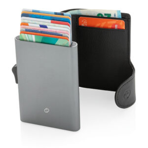 Cartera y tarjetero RFID C-Secure XLnegro