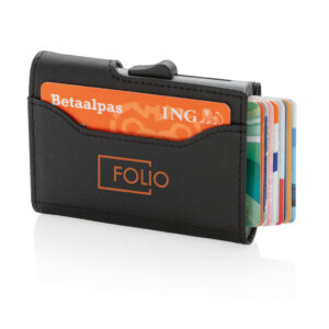 Cartera y tarjetero RFID C-Secure XLnegro