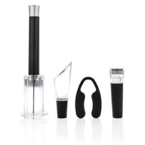 Juego de 4 piezas Vino Connoisseplata
