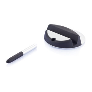 Stand Chef para tablet con bolígrafo táctilnegro