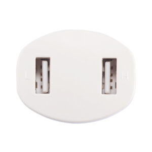 Cargador USB doble para cocheblanco