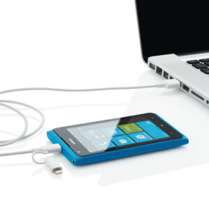 Cable 2 en 1 con licencia Mfiblanco