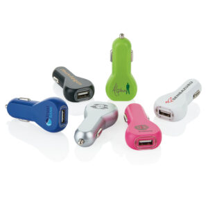 Cargador USB para cocheblanco