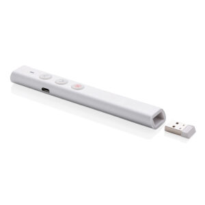 Presentador USB recargableplata