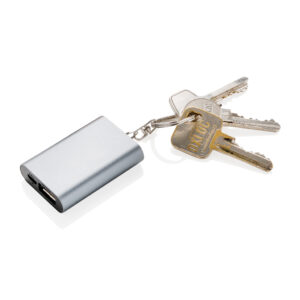 Powerbanks personalizadoss personalizados llavero 1.000 mAhgris