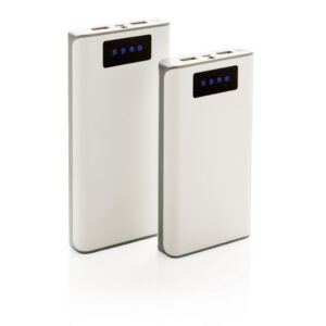 Powerbanks personalizadoss personalizados con display 10.000 mAh 17 p324.363 g 300