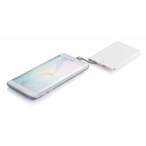Powerbanks personalizadoss personalizados 2500 mAhblanco