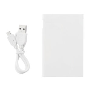 Powerbanks personalizadoss personalizados 2500 mAh 13 gris