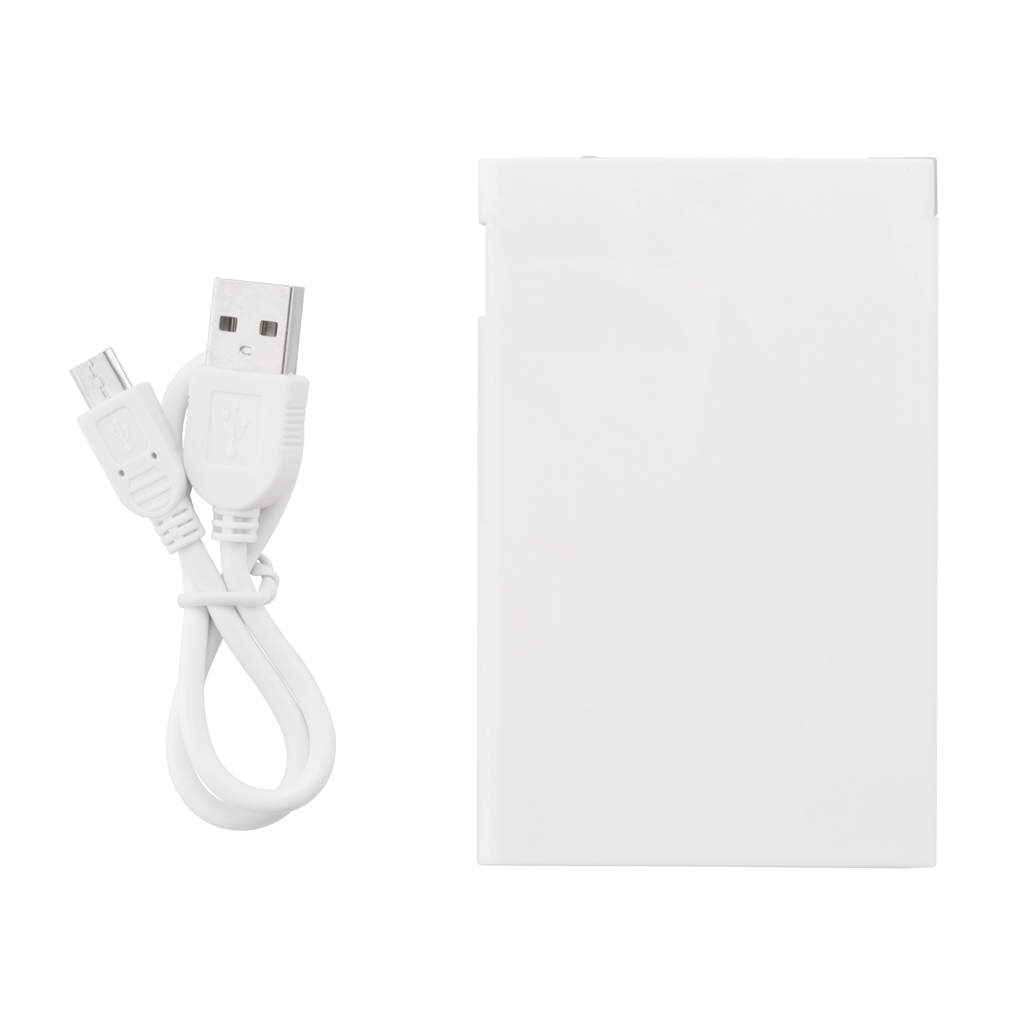 Powerbanks personalizadoss personalizados 2500 mAh 5 gris
