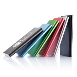 Powerbanks personalizadoss personalizados fina 4.000 mAh 12 blanco