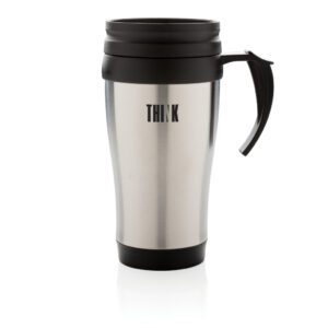 Taza acero inoxidableplata