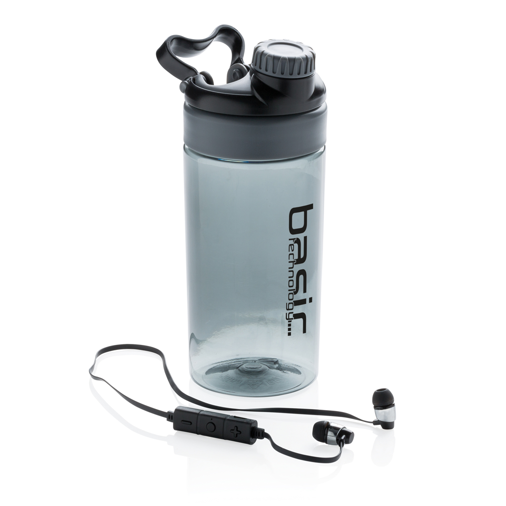 Botellas personalizadas antigoteo con auriculares inalámbricos 9 Botellas personalizadas antigoteo con auriculares inalámbricosantracita
