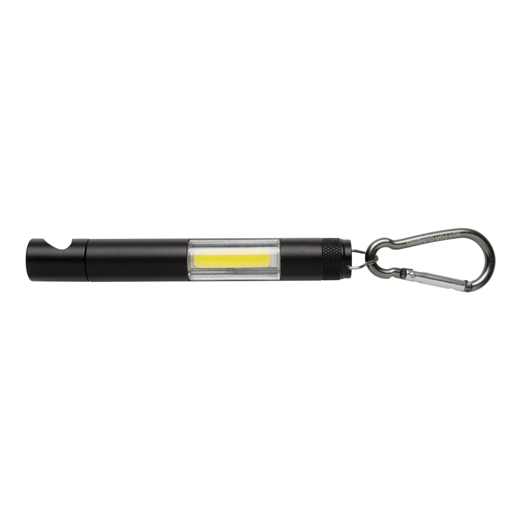 Linterna magnética con luz COB y abridor de botellas 2 Linterna magnética con luz COB y abridor de botellasnegro