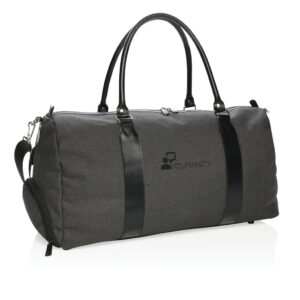 Bolsa fin de semana con salida USBnegro