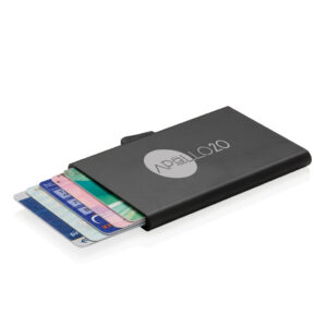 Tarjetero RFID C-Secure de aluminionegro
