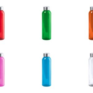 botellas de cristal personalizadas de colores