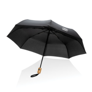 paraguas personalizado negro plegable