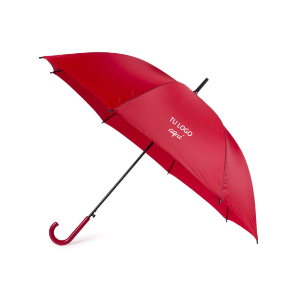 paraguas rojo personalizado