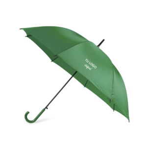 paraguas verde personalizado