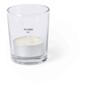 vela aromática personalizada